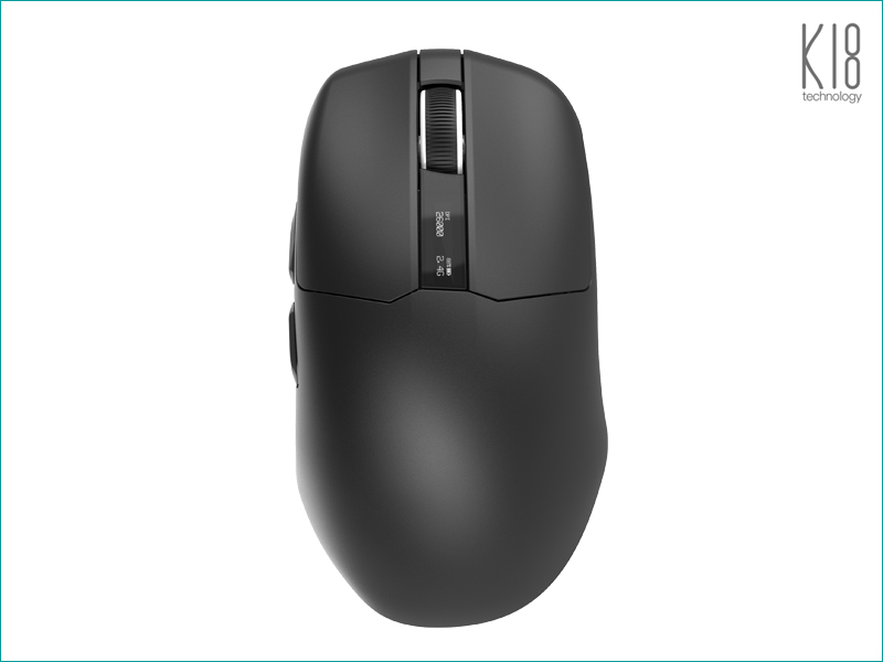 Lightweight wireless mouse with screen&dock